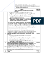 2018-2019 Cerinte Gen. DPPD Finaliz. Modul Ped.