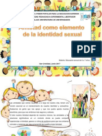 Amistad Como Elemento de La Identidad Sexual 