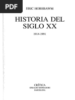 Hobsbawn, Eric - Historia Del S.XX PDF