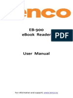 Eb-900 Ebook Reader: For Information and Support