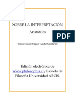 Aristóteles - Sobre la interpretación.PDF