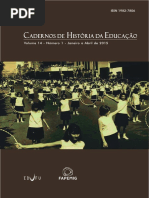 Cadernos de História Da Educação