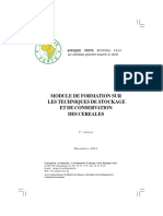 Module Technique de Stockage & Conservation en Français PDF