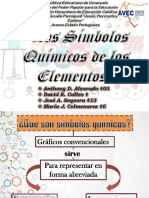 Simbología Química de Los Elementos