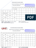 Horarios DCT I