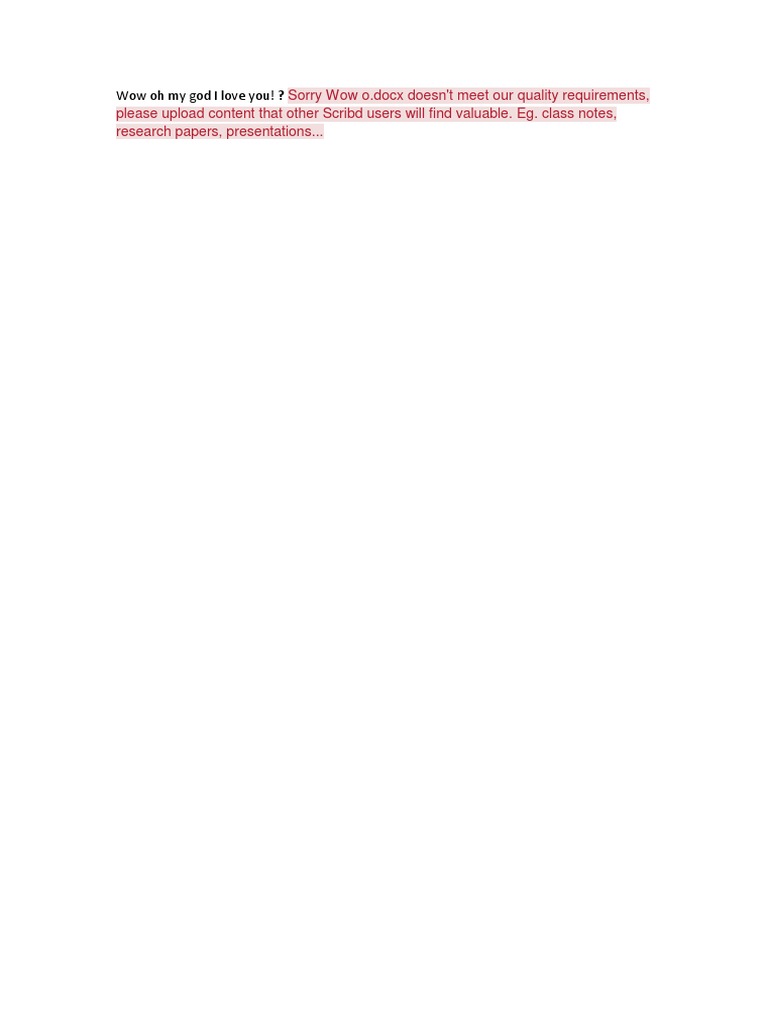 Quality Content Submission Guidelines | PDF