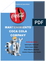 Coca Cola Mantenimiento