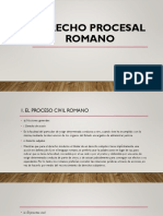 Derecho Procesal Romano