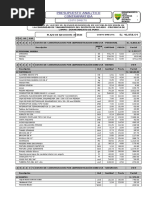 Presupuesto Analitico Comedor - Contrapartida