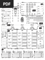 Awaken - Character Sheet