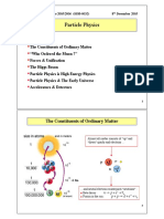 Particle Physics: The Constituents of Ordinary Matter