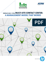 ICMI HP Master Multi Site Contact Center