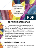 Optimasi Sistem Irigasi Curah