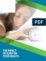 The Impact of Sleep On Your Health