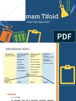 Demam Tifoid Gejala Klinis Dan Komplikasi