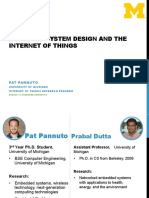 Embedded System Design and The Internet of Things: Pat Pannuto