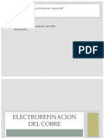 Electrorefinacion Del Cobre