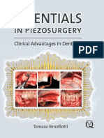 Essentials in Piezosurger Clinical Advantages in Dentistry Vercellotti