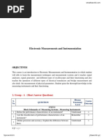 Electronic Measurements & Instrumentation