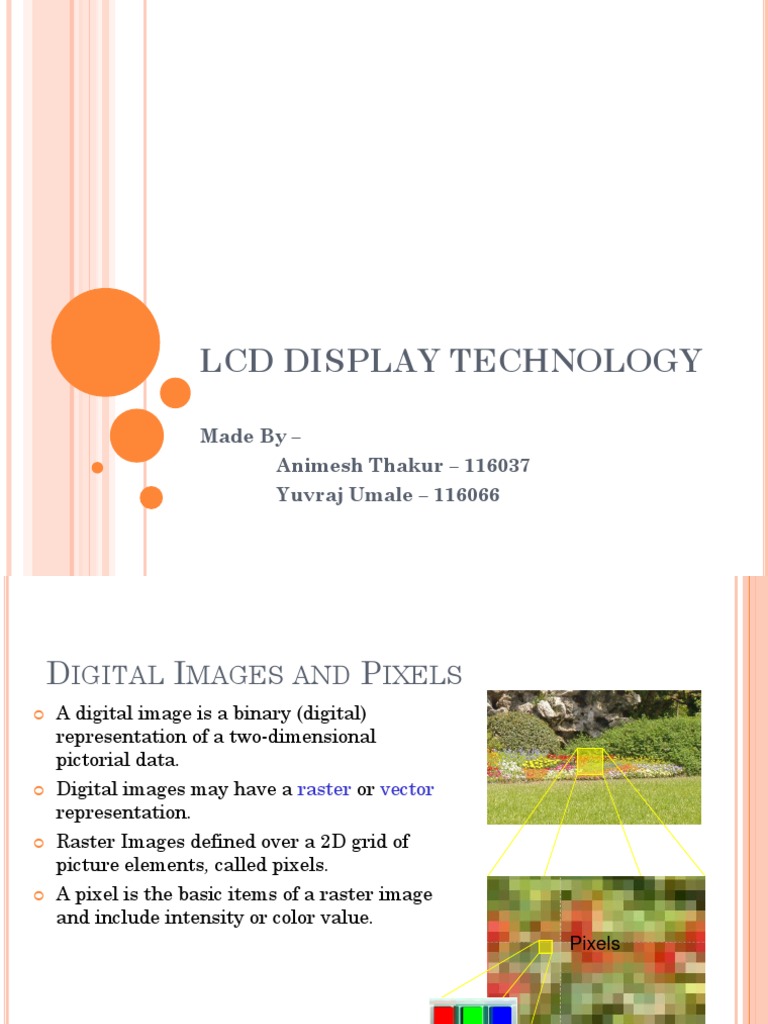 LCD Display PDF Liquid Crystal Display Backlight