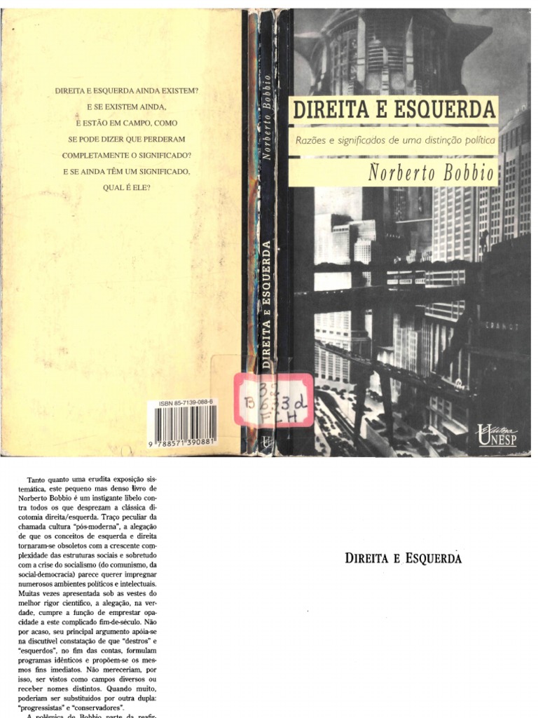 Direita e Esquerda (Norberto Bobbio) PDF | PDF