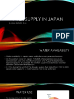 Japan Case Study - Water Supply