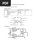 To Design An Instrumentation Amplifier