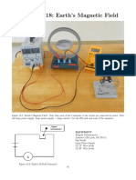 Experiment 18: Earth's Magnetic Field
