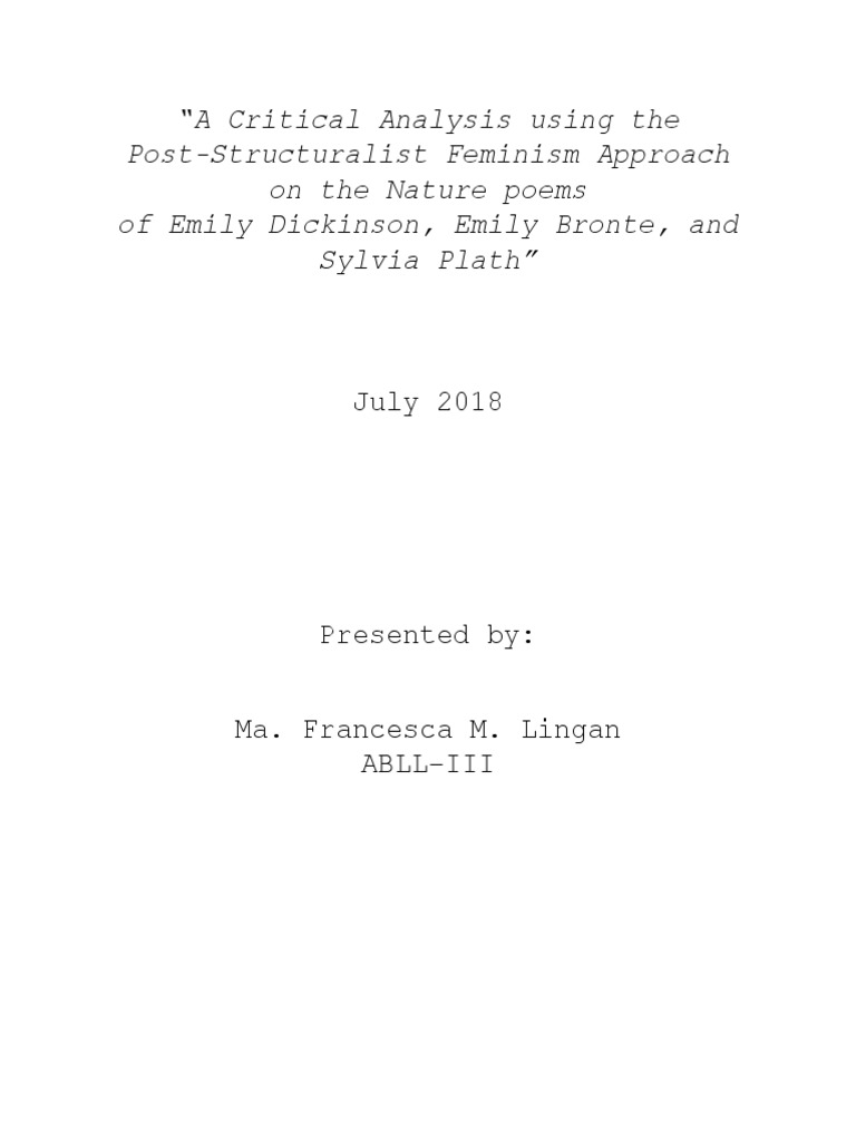 a-post-structuralist-feminism-approach-to-the-nature-poems-of-emily