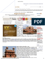Mughal Architecture CHARACTER PDF
