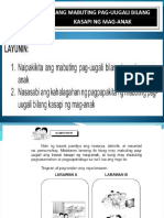 Aralin 9 HE Ang Mabuting Pag-Uugali Bilang Kasapi NG Mag-Anak