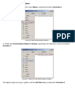 Create and Navigate A Database Diagram: Illustration 6: Begin by Clicking Database Diagrams ..