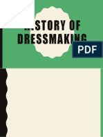 History of Dressmaking