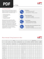 Timing Solutions For Xilinx Fpgas