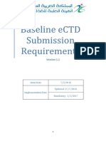 Baseline ECTD Requirement