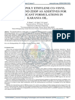 Study of Viscosity Modifiers On Karanja Oil