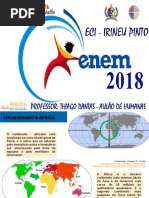 O Processo Histórico de Colonização e Descolonização Da África