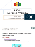 5 - IIN0402 Analisis Valor Presente - Cap 5 CLASE - para Compartir