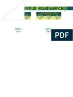 Gráfico Para El Gasto Del Presupuesto