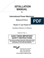 Installation Manual: International Power Machines'