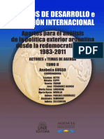 Busso Actis Novello - La Geometría de La Política Exterior Argentina (1989-2015) - Fin Del Diseño Triangular e Irrupción de Un Nuevo Vértice