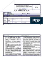 Planificación Curricular Anual - Curso 2 Quimica