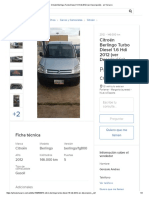 Citroën Berlingo Turbo Diesel 1.6 Hdi 2012 (Ver Descripción)