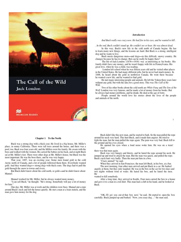 The Call of The Wild PDF The - 1719347895