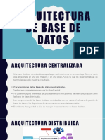 Arquitectura de Base de Datos