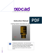 Exocad Instruction Manual Creating Implant Geometries-En