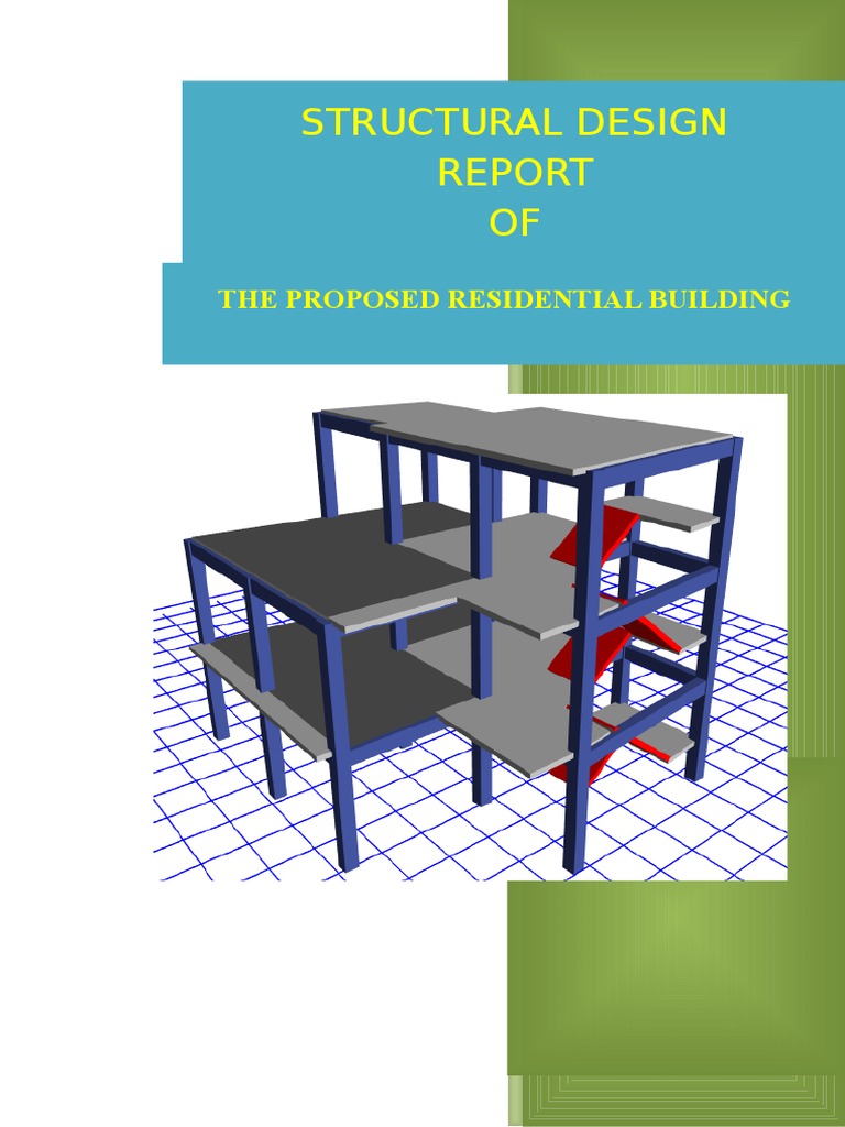 Residential Building Structural Design Report | PDF
