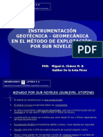 Instrumentación Geotecnica y Geomecánica_sub Niveles_2009