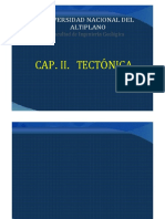 Cap II Tectonica