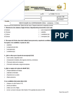 N: : Turma: 7 A / B D: 16/09/2013 P - A: V:: Educação Infantil, Ensino Fundamental E Ensino Médio